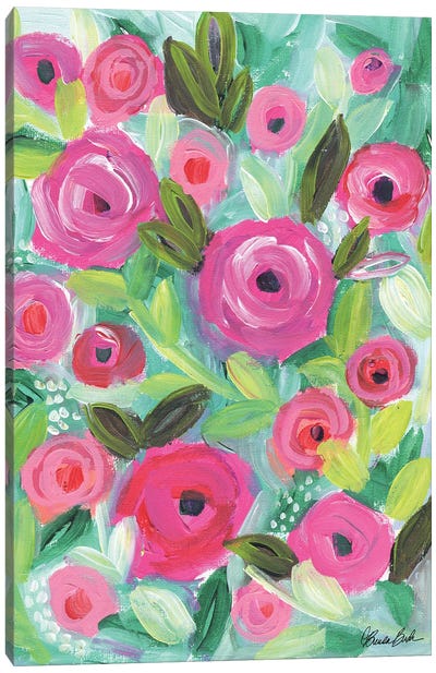 Bloom Freely Canvas Art Print