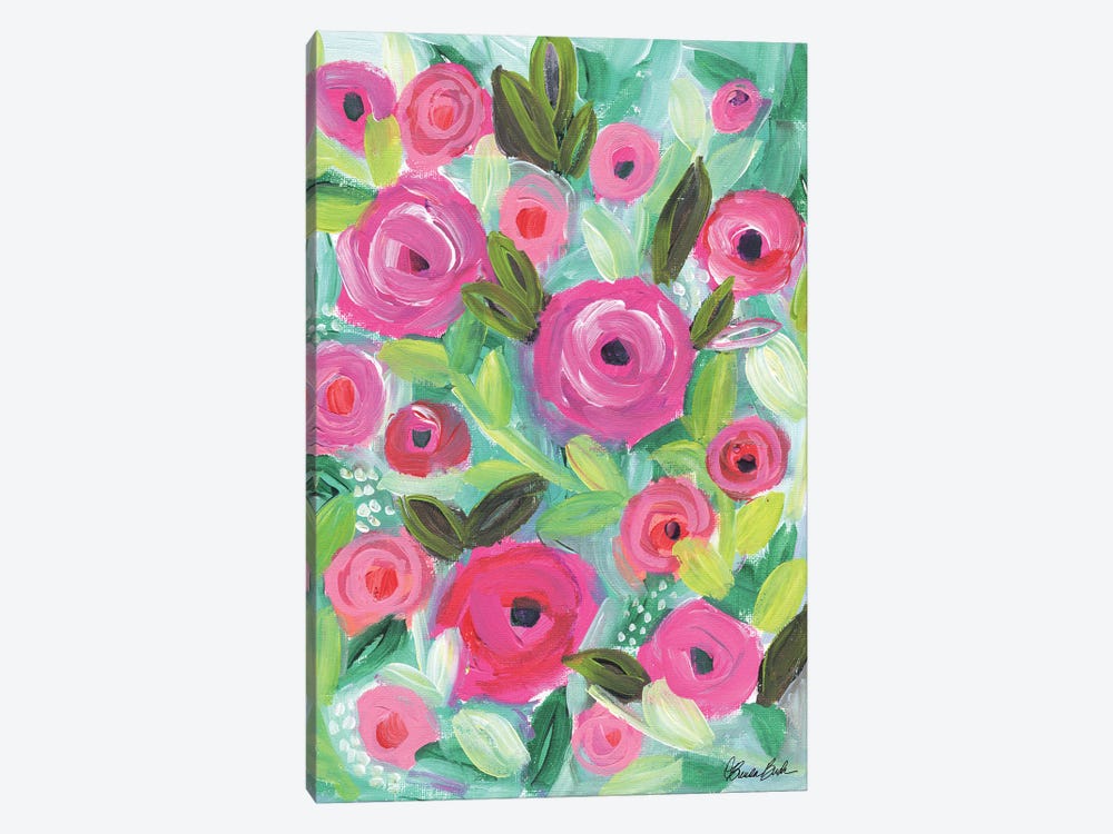 Bloom Freely by Brenda Bush 1-piece Canvas Art