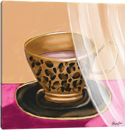 Perfect Morning Coffee Canvas Art Print - Brenda Bush