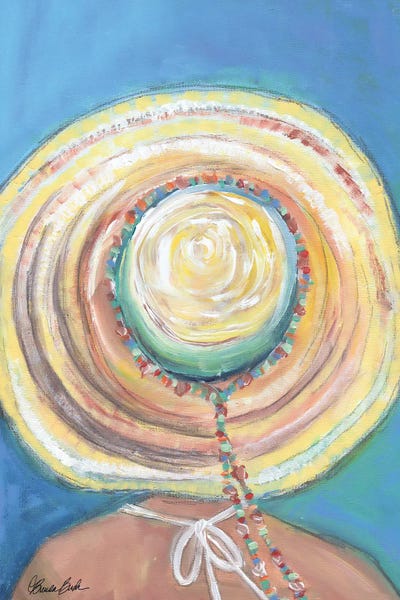 Beach Days by Brenda Bush multi panel art