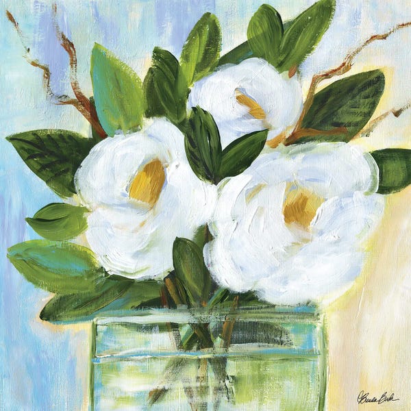 Whimsical Décor: Blooming Gardenias by Brenda Bush