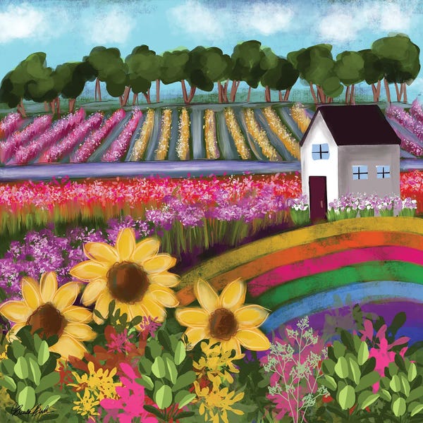 Life In Technicolor: Living On A Rainbow by Brenda Bush