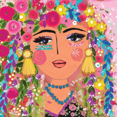 Through The Eyes Of Love by Brenda Bush multi panel art