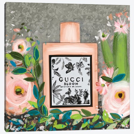 Gucci Bloom Canvas Print #BBN296} by Brenda Bush Art Print