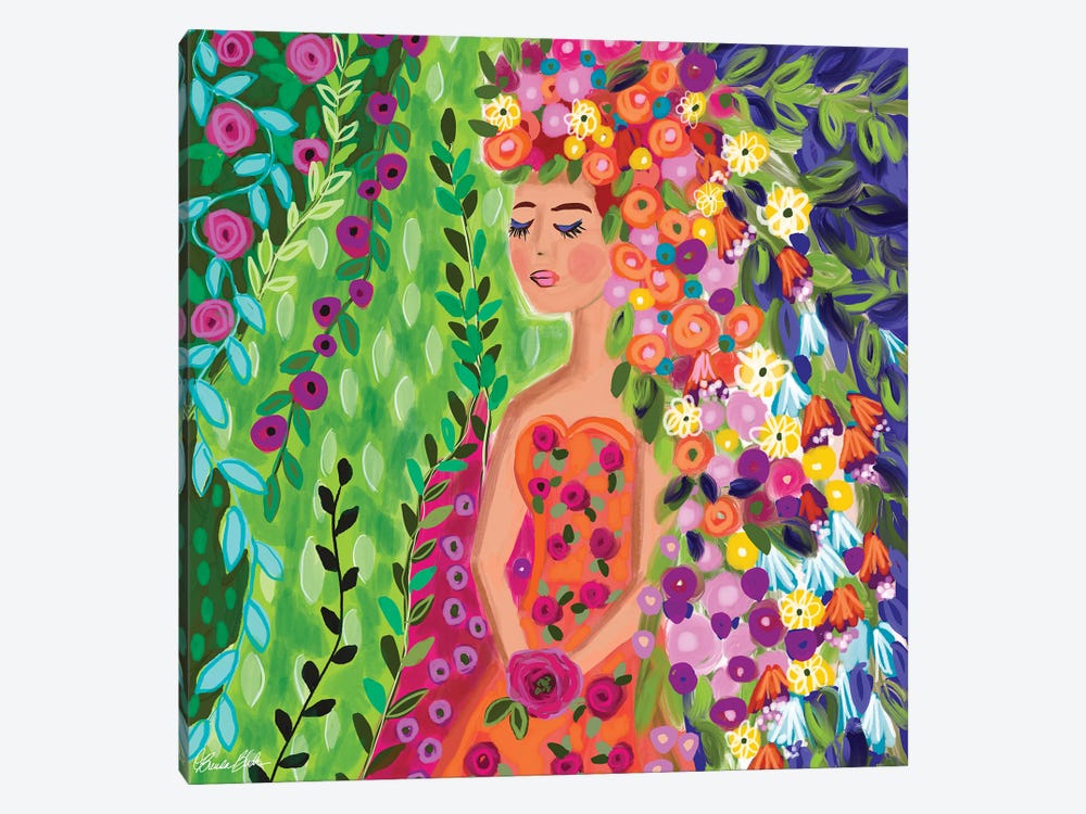 The Garden Of You by Brenda Bush 1-piece Canvas Print
