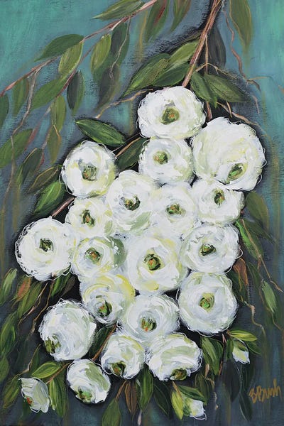 Heaven Scent by Brenda Bush framed canvas print