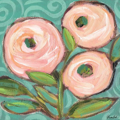 Sunset Beauty Roses by Brenda Bush multi panel art