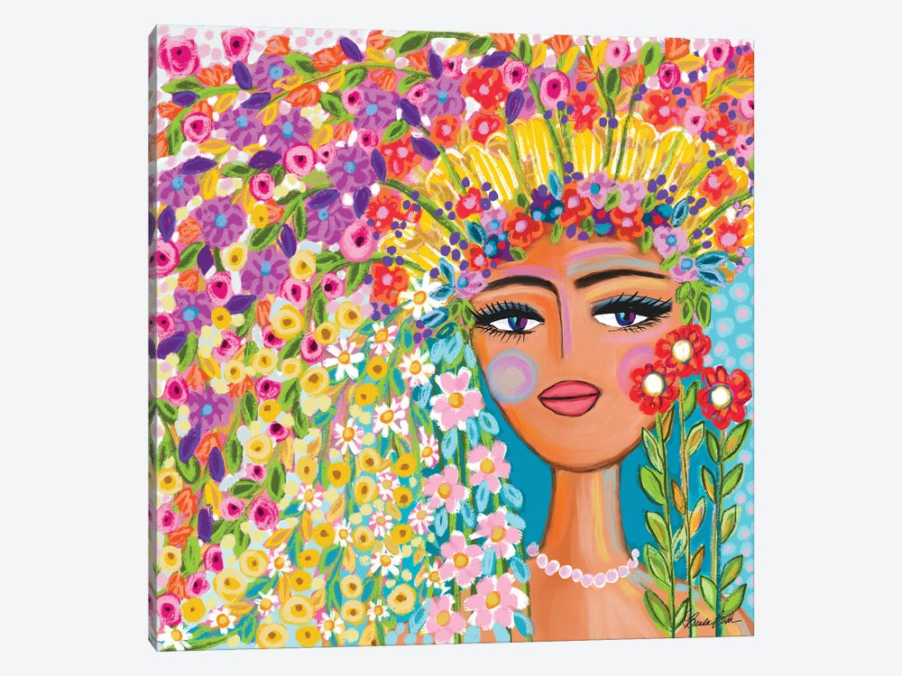 Garden Queen by Brenda Bush 1-piece Canvas Artwork