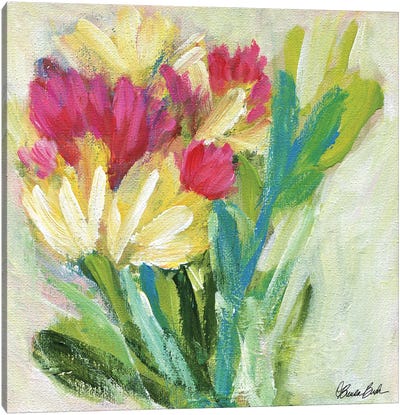 Sunshine Blooms Canvas Art Print - Brenda Bush