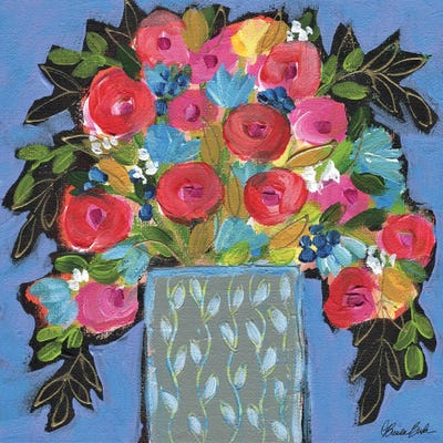 The Floral Spell by Brenda Bush canvas print