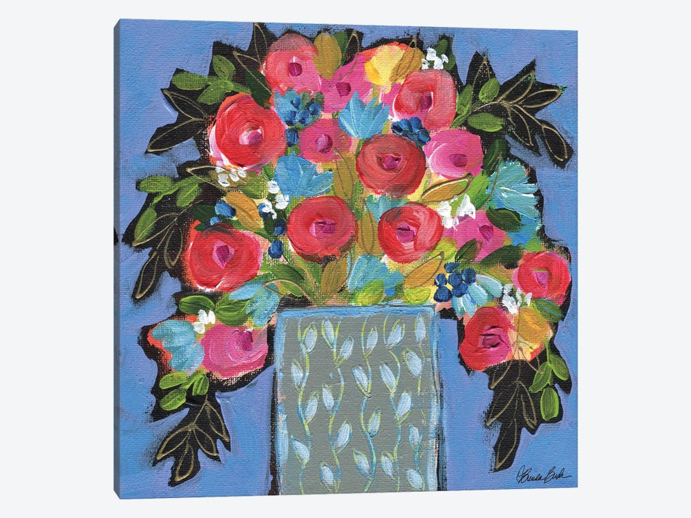 The Floral Spell by Brenda Bush 1-piece Art Print