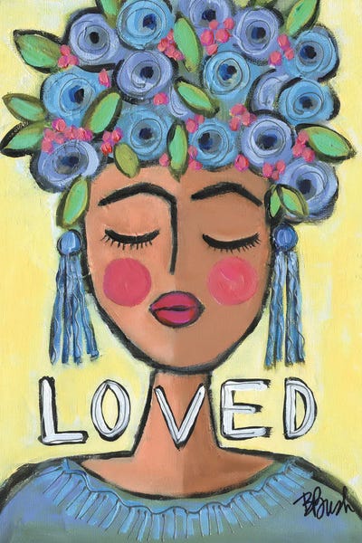 Loved BFF by Brenda Bush multi panel art