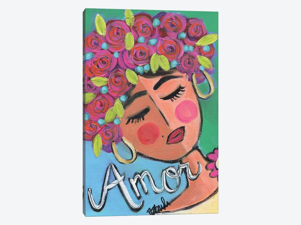 Amor BFF by Brenda Bush 1-piece Canvas Print