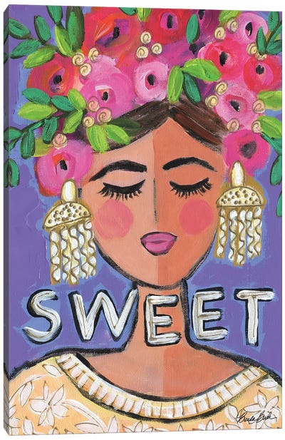 Sweet BFF Canvas Art Print - Brenda Bush