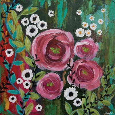 Bohemian Spirit by Brenda Bush framed canvas print