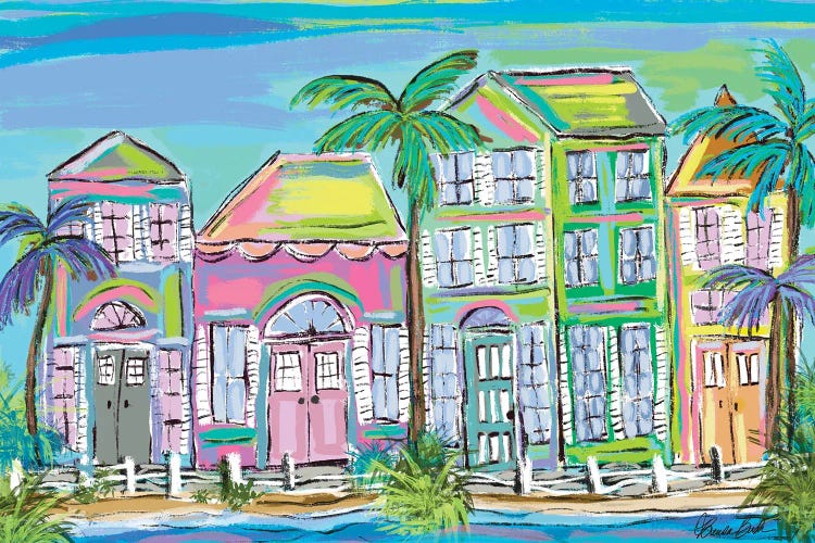 Island Living by Brenda Bush wall art