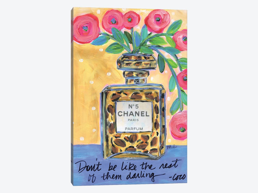 Chanel Leopard by Brenda Bush 1-piece Canvas Art Print