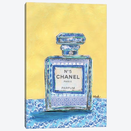 Vintage Chanel Canvas Print #BBN367} by Brenda Bush Canvas Print