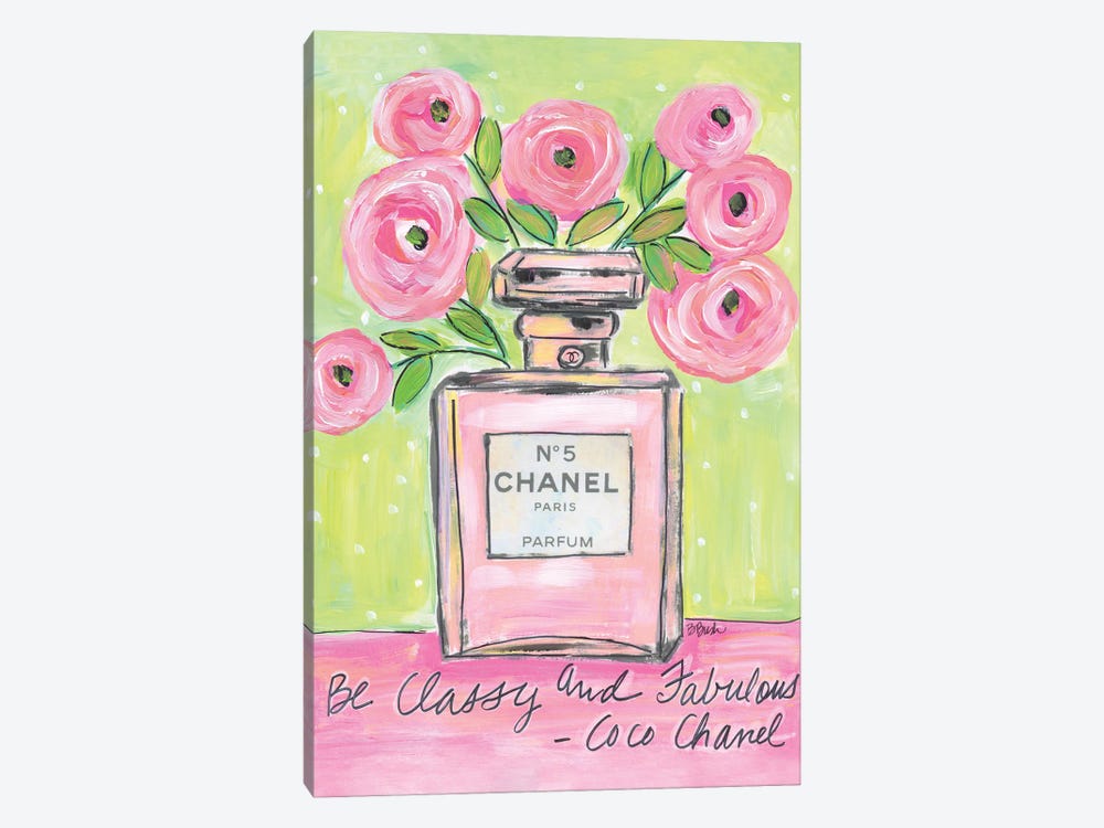 Pink Chanel by Brenda Bush 1-piece Canvas Wall Art