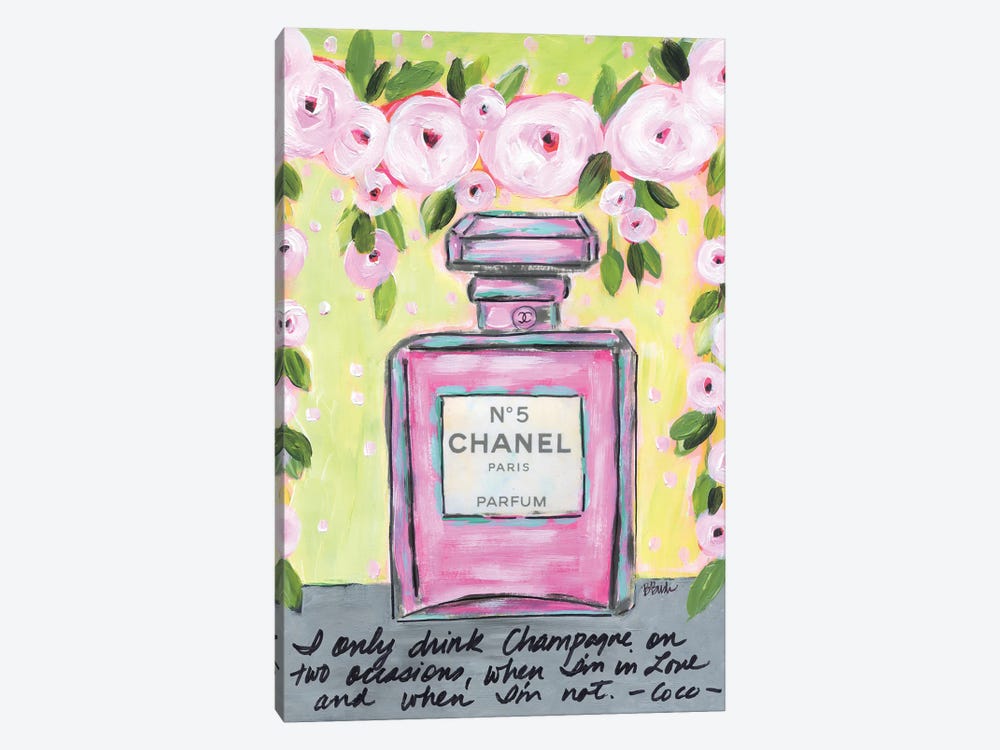 Chanel Champagne by Brenda Bush 1-piece Canvas Print