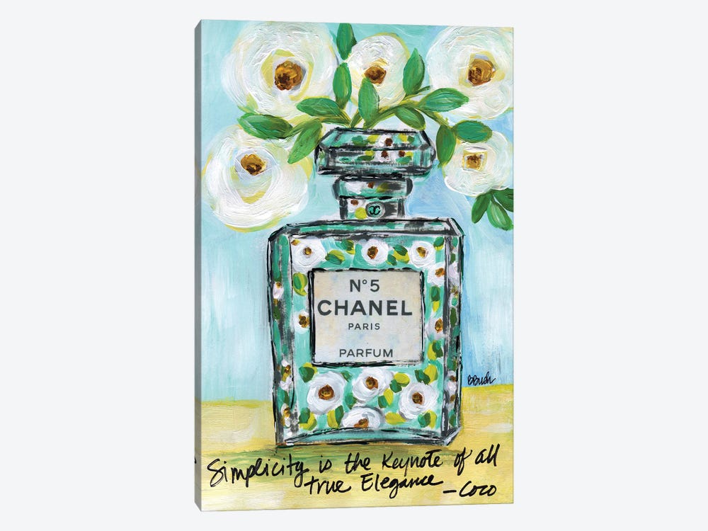 Chanel Simplicity by Brenda Bush 1-piece Canvas Print