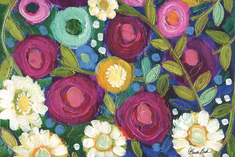 Garden Lights II by Brenda Bush wall art