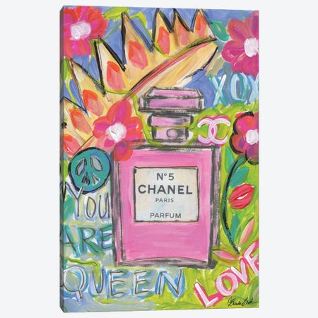 Chanel Queen Canvas Print #BBN378} by Brenda Bush Canvas Art Print