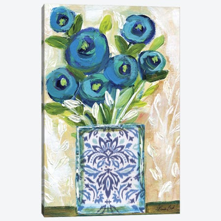 Blue Moon Roses Canvas Print #BBN382} by Brenda Bush Canvas Artwork