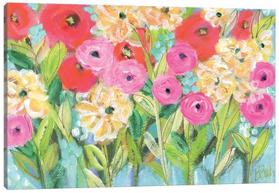 Garden Sunshine Canvas Art Print - Brenda Bush