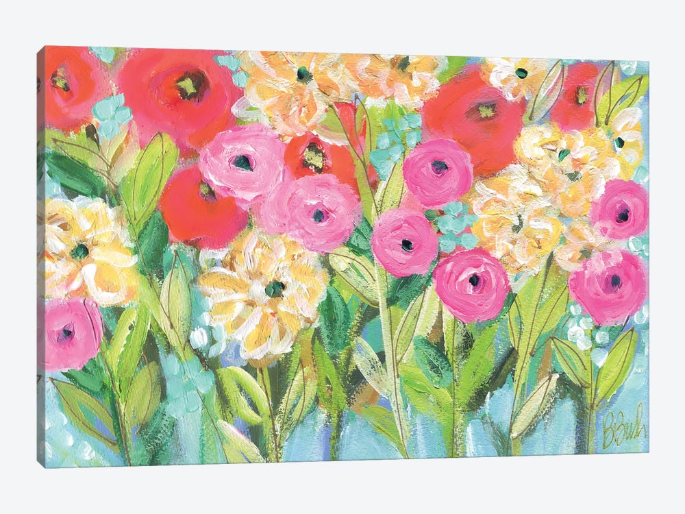 Garden Sunshine by Brenda Bush 1-piece Canvas Print