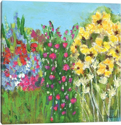 Monet's Garden - Forever French Canvas Art Print - Brenda Bush