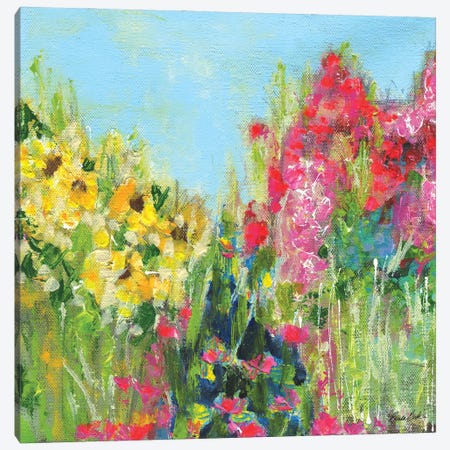 Monet's Garden - Le Havre Canvas Print #BBN400} by Brenda Bush Canvas Print