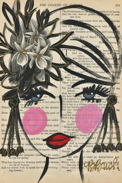 Make-Up: She Dreams Of Flowers by Brenda Bush