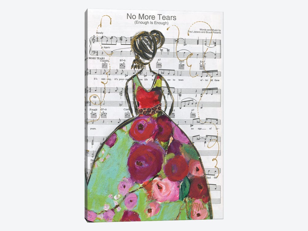 No More Tears by Brenda Bush 1-piece Canvas Artwork