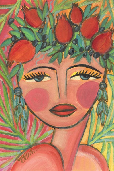 Make-Up: Queen Of Harvest by Brenda Bush