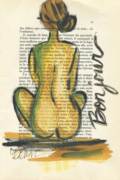 Good Morning by Brenda Bush framed canvas print