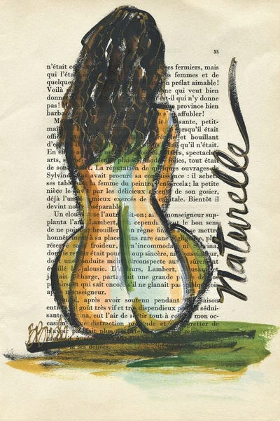 Natural by Brenda Bush framed canvas print