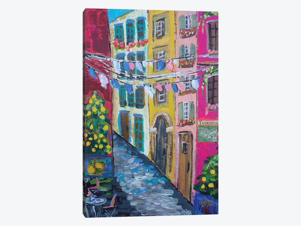 The Streets Of Sicily by Brenda Bush 1-piece Canvas Art