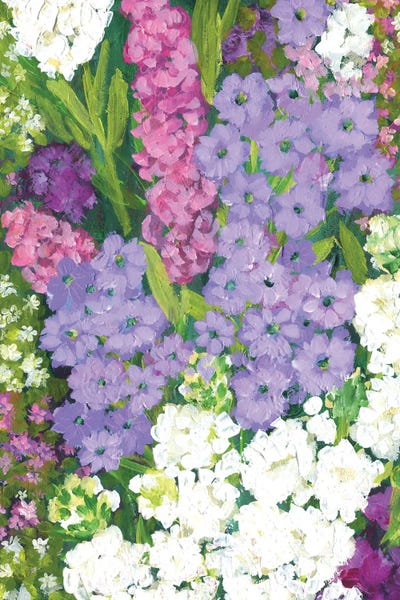Sweet Blooms by Brenda Bush multi panel art