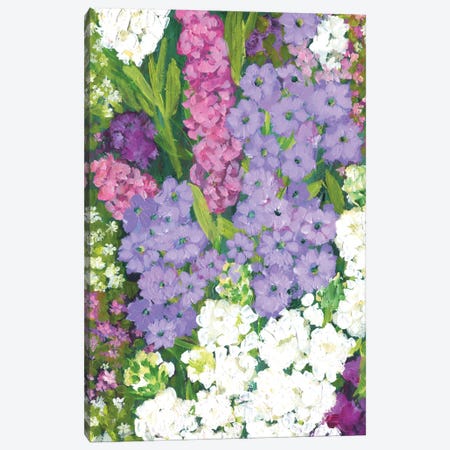 Sweet Blooms Canvas Print #BBN467} by Brenda Bush Canvas Artwork