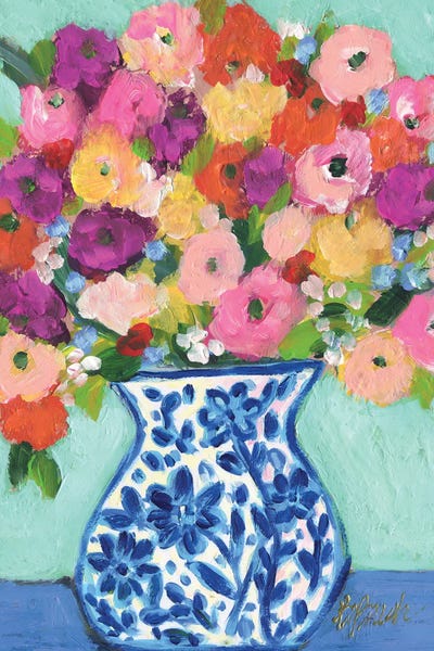 Abundance by Brenda Bush multi panel art