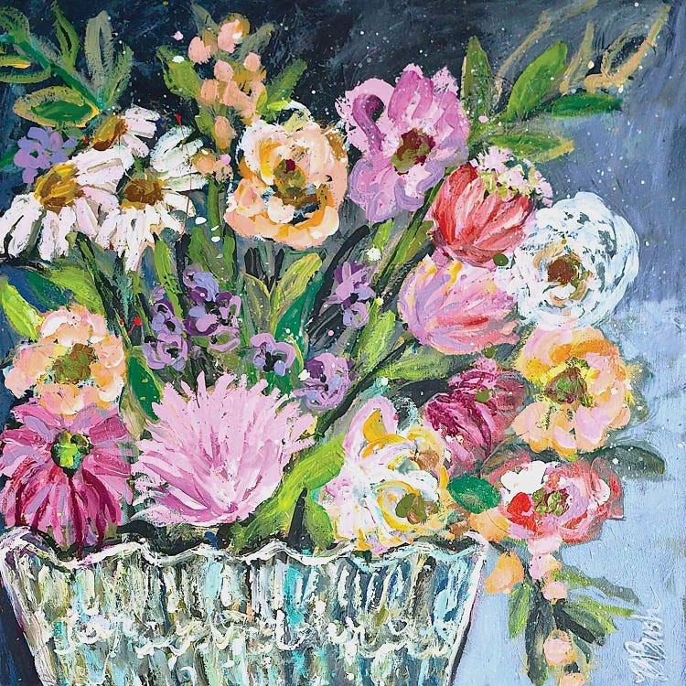 Forever Blooms by Brenda Bush wall art