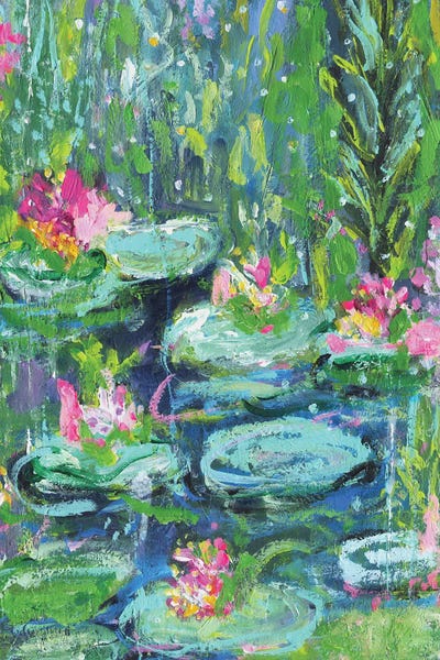 Brenda Bush: Waterlilies And Fireflies by Brenda Bush