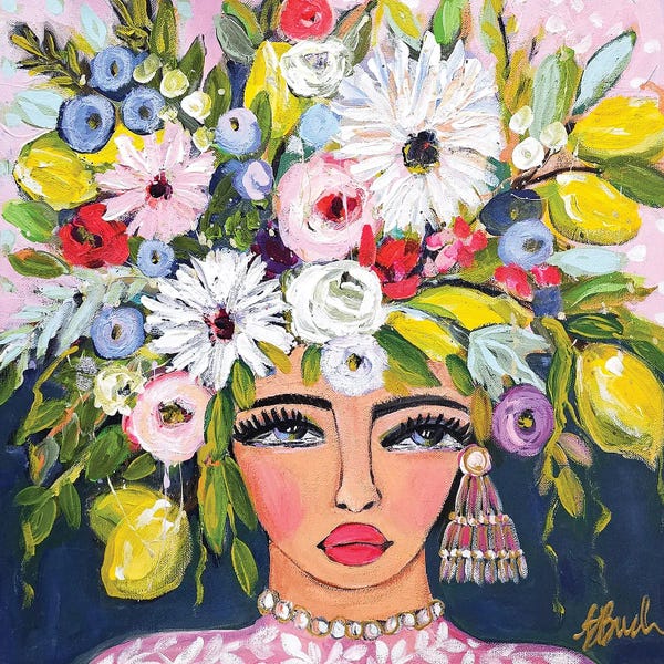 Lemons And Flowers
