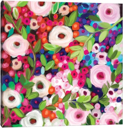 Garden Delight Canvas Art Print - Brenda Bush