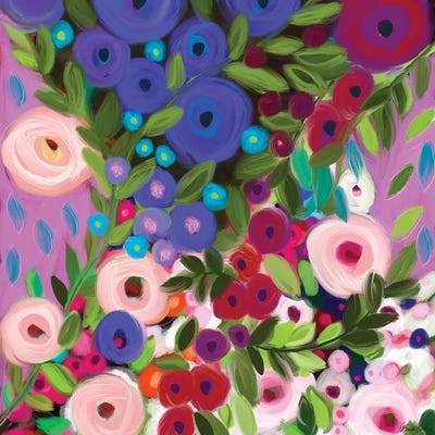 Follow Your Heart by Brenda Bush multi panel art