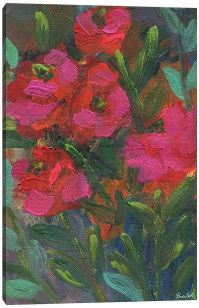 Garden Tango Canvas Art Print - Brenda Bush