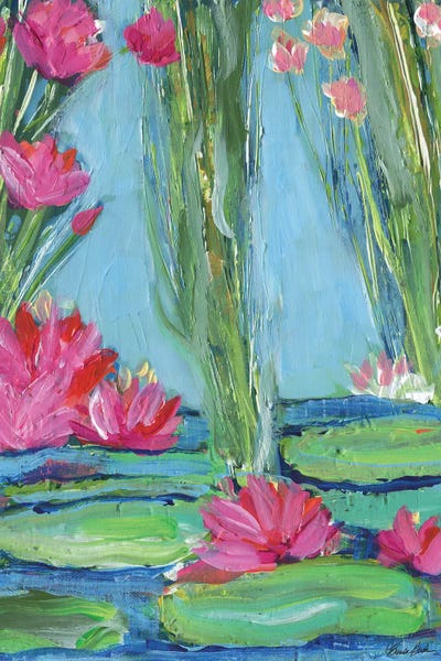 Artists Like Monet: Lily Pad Heaven by Brenda Bush