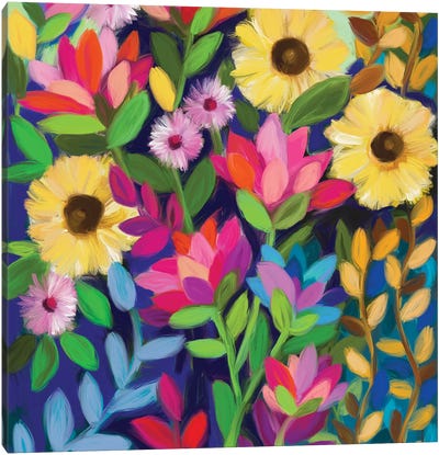 Lotus Love Canvas Art Print - Brenda Bush