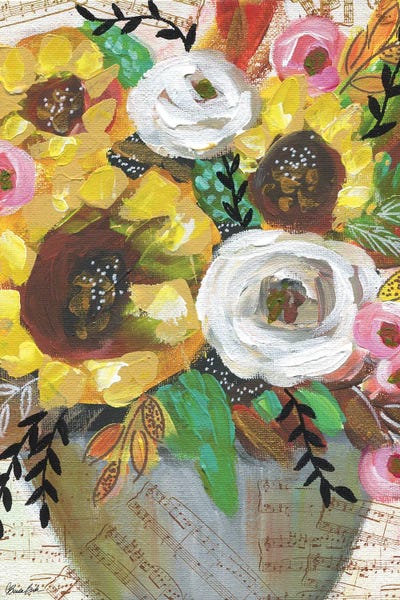 California Dreamin Ii by Brenda Bush framed canvas print